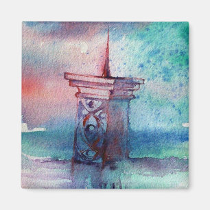 GNOMON UND LADY DES SEES MAGNET