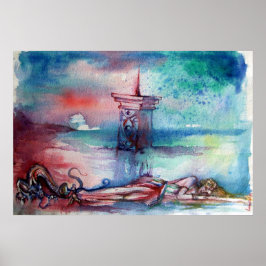 GNOMON UND LADY DES SEES POSTER