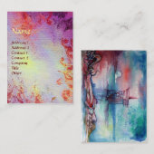 GNOMON UND LADY DES SEES VISITENKARTE (Vorne/Hinten)