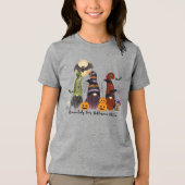 Gnomones macht Halloween Niedlicher T - Shirt (Vorderseite)