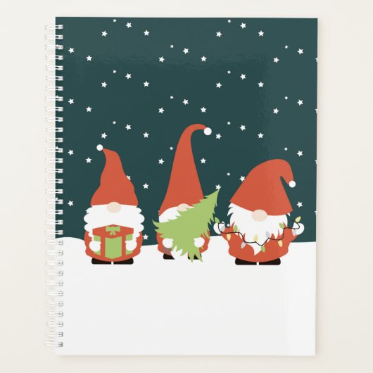 Gnomos de Navidad Planer (Vorderseite)
