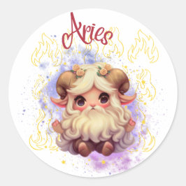 Gnomoscope Aries Sticker