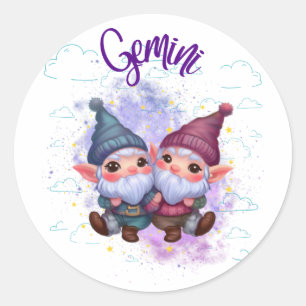 Gnomoscope Gemini Sticker