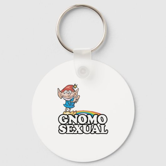 Gnomosexual Schlüsselanhänger (Vorderseite)