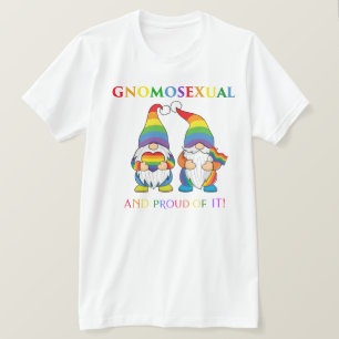 Gnomosexuell und stolz darauf Männer-T-Shirt T-Shirt