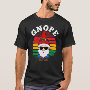 Gnope   Gartenzwerg   Skandinavischer Gartenzwerg  T-Shirt