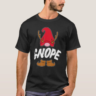 Gnope Jul Nisse Tomte Zwerg Schwedischer Gartenzwe T-Shirt