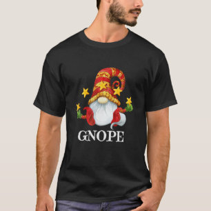 GNOPE Nordic Gnome Dwarf Skandinavier Elf Schwedis T-Shirt
