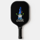 GNOPE Nordic Gnome Elf skandinavisches Tomte Schwe Pickleball Schläger (Vorderseite)