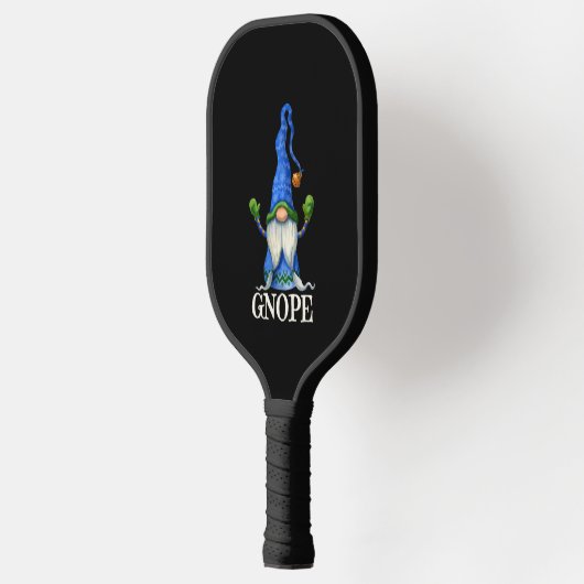 GNOPE Nordic Gnome Elf skandinavisches Tomte Schwe Pickleball Schläger (Links)