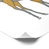 Gnora das Gnu Fotodruck (Ecke)