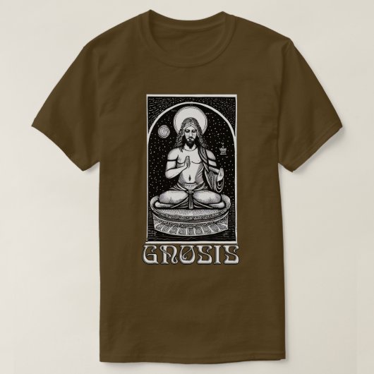 Gnosis Gnostic Christ Mediation T-Shirt (Design vorne)