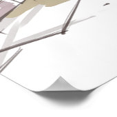 Gnu Age Hipsters Funny Rick London Poster (Ecke)