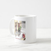 Gnu Alter Hipster Lustig Kaffeetasse (Vorderseite Links)