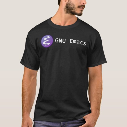 GNU Emacs Classic T-Shirt (Vorderseite)