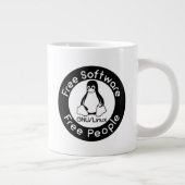 GNU/Linux Jumbo-Tasse (Rechts)