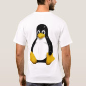 GNU/Linux Logos T-Shirt (Rückseite)