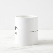 GNU/Linux Penguin-Logo-Tasse mit Befehlszeile Kaffeetasse (Mittel)
