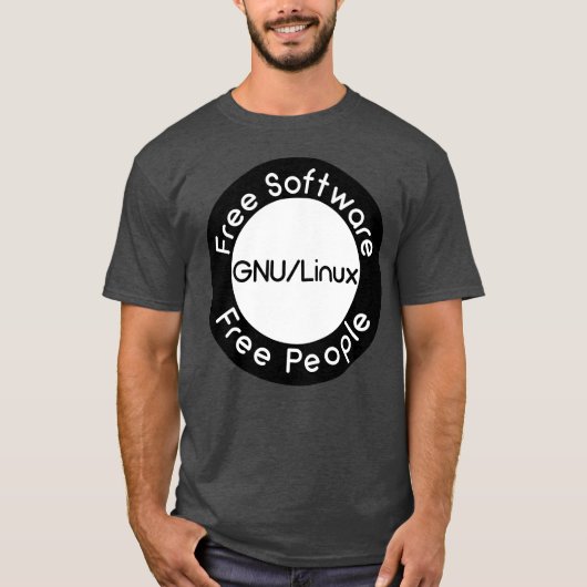 GNU/Linux T-Shirt (Vorderseite)