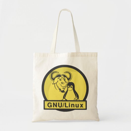 GNU/Linux Tragetasche (Vorne)