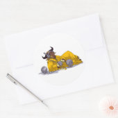 GNU Listing to Music Free Software Aufkleber (Umschlag)