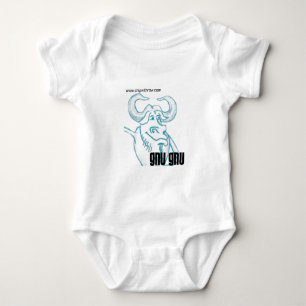 Gnu onsie baby strampler