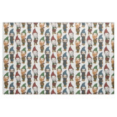 Gnummy Gnomes-Muster Stoff (Fat Quarter (45,7 x 55,9 cm))