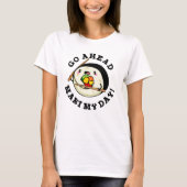 Go Ahead Maki My Day Funny Sushi Pub T-Shirt (Vorderseite)