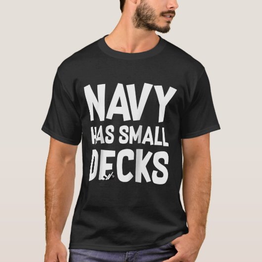 Go Army Beat Navy 2019 Marine hat kleine Decks T-Shirt (Vorderseite)