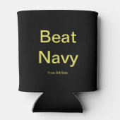Go Army Beat Navy Beer Cosy Dosenkühler (Rückseite)
