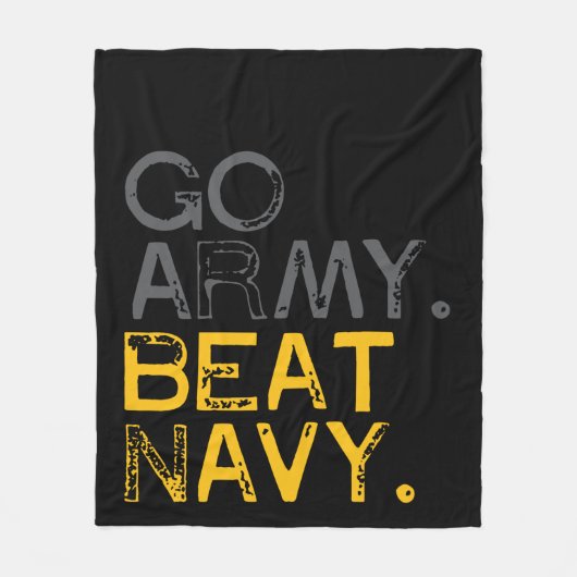 Go Army Beat Navy Fleecedecke (Vorderseite)