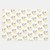 Go Army Beat Navy Geschenkpapier Set (Vorderseite)