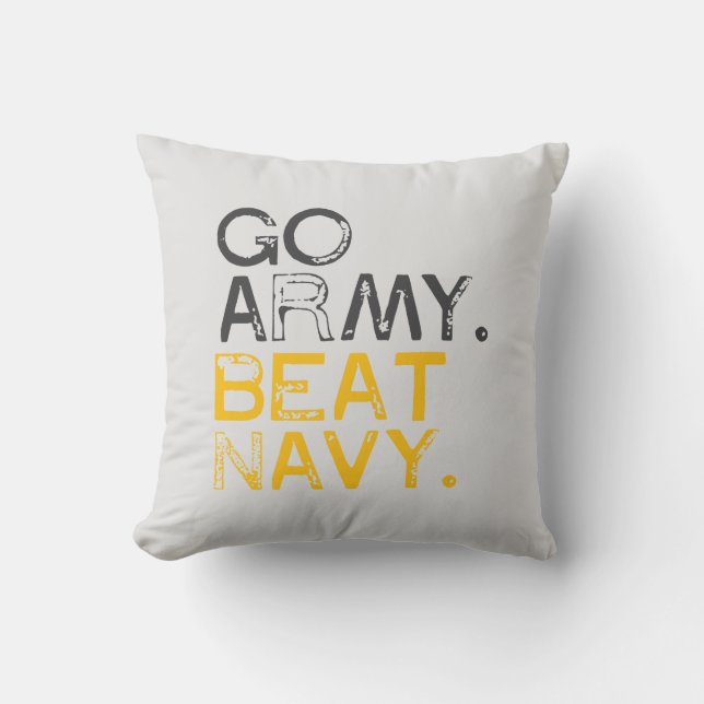 Go Army Beat Navy Kissen (Vorderseite)