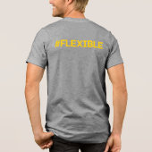 GO ARMY PRODUKTIONEN Tri-Blend SHIRT (Rückseite)