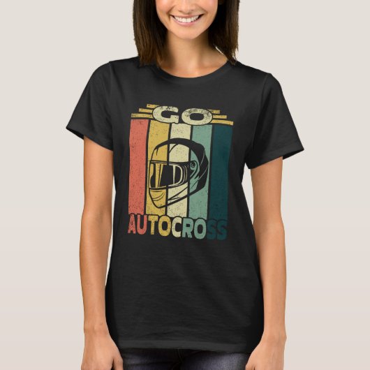 Go Autocross I Cone Racing Autocross T-Shirt (Vorderseite)