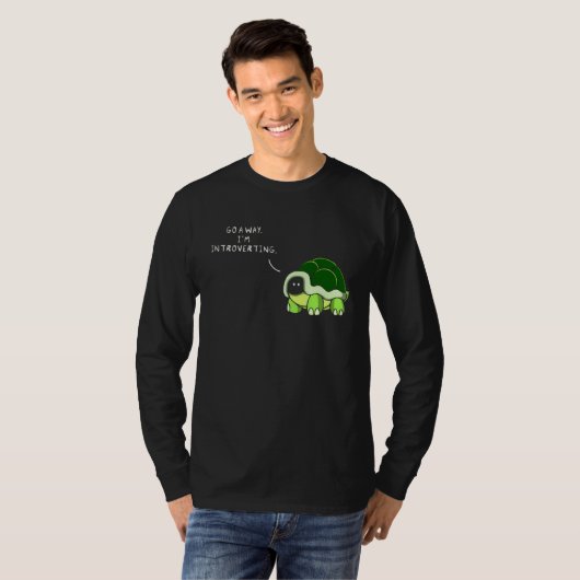 Go Away I m Introverting T-Shirt (Vorne ganz)