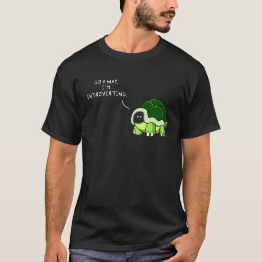 Go Away I m Introverting T-Shirt (Vorderseite)