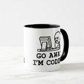 Go Away IM Coding Tasse (VorderseiteRechts)