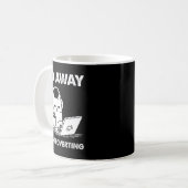 Go Away I'm Introverting  Kaffeetasse (Vorderseite Links)