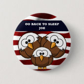 GO BACK TO SLEEP JOE BUTTON (Vorderseite)
