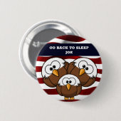 GO BACK TO SLEEP JOE BUTTON (Vorne & Hinten)