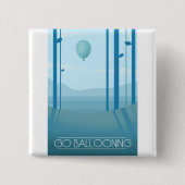 Go Ballooning Button (Vorderseite)