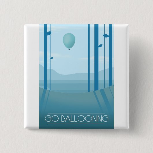Go Ballooning Button (Vorderseite)
