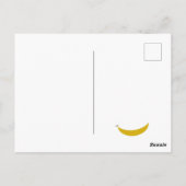Go Bananas Grußkarte Postkarte (Rückseite)