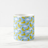 Go Bananen mit lustigem Design Kaffeetasse (Mittel)