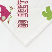 Go Beet Fleecedecke (Ecke)