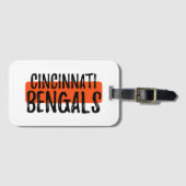 Go Bengals Gepäckanhänger (Vorderseite (Horizontal))