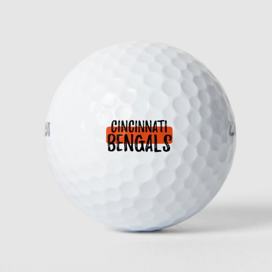 Go Bengals Golfball (Vorderseite)
