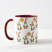 Go Big oder Go Zuhause, Niedlicher Cartoon Gnome Tasse (Links)