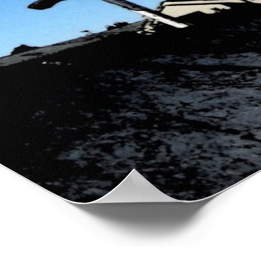 GO BIG ODER GO ZUHAUSE POSTER (Ecke)